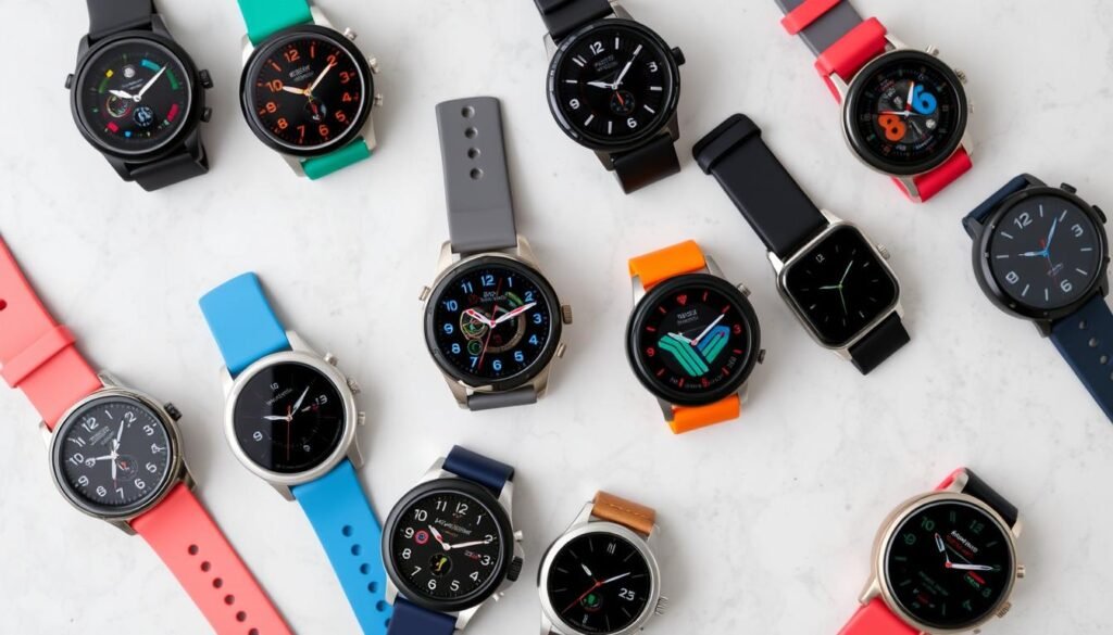 Affordable Smartwatch Design Variations