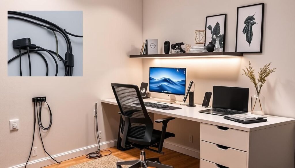 Cable Management for Workstations