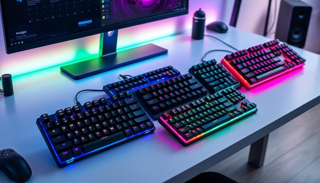 RGB Keyboard Size Comparison