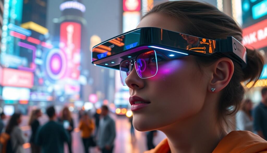 Smart Glasses Augmented Reality Technology