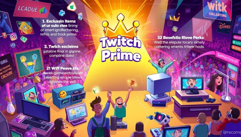 Twitch Prime benefits